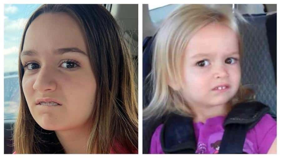 Chloe refaz meme que viralizou dez anos atrás