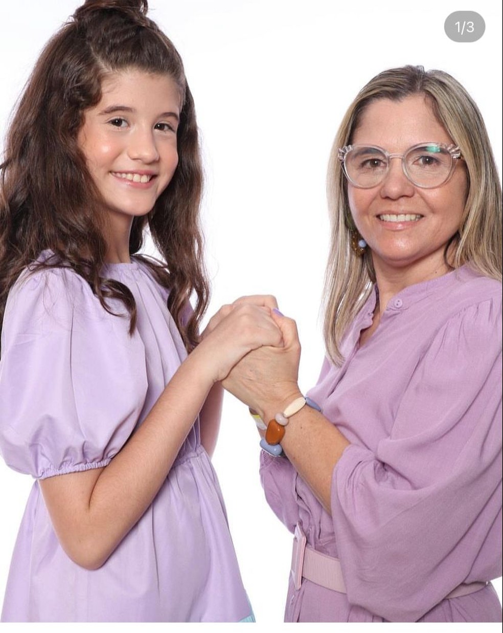 Letícia Neves e a mãe — Foto: Divulgação