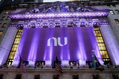 O Nubank abriu capital na Bolsa de Nova York (NYSE) no final de 2021