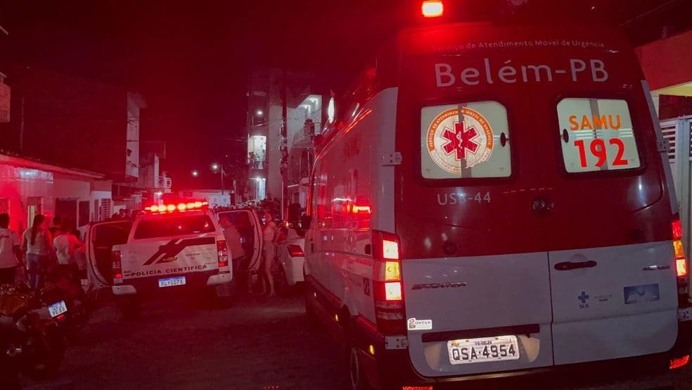Feminicídio aconteceu na casa da mãe da vítima no Centro de Belém, Agreste da PB. — Foto: Pedro Júnior