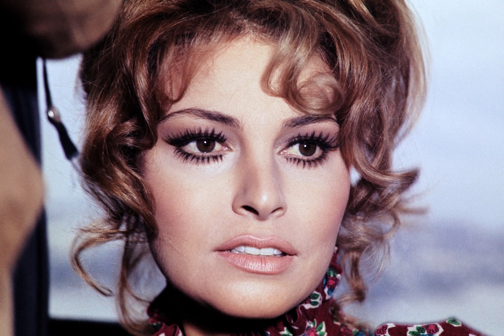 Atriz Raquel Welch em foto de janeiro de 1970 — Foto: AFP