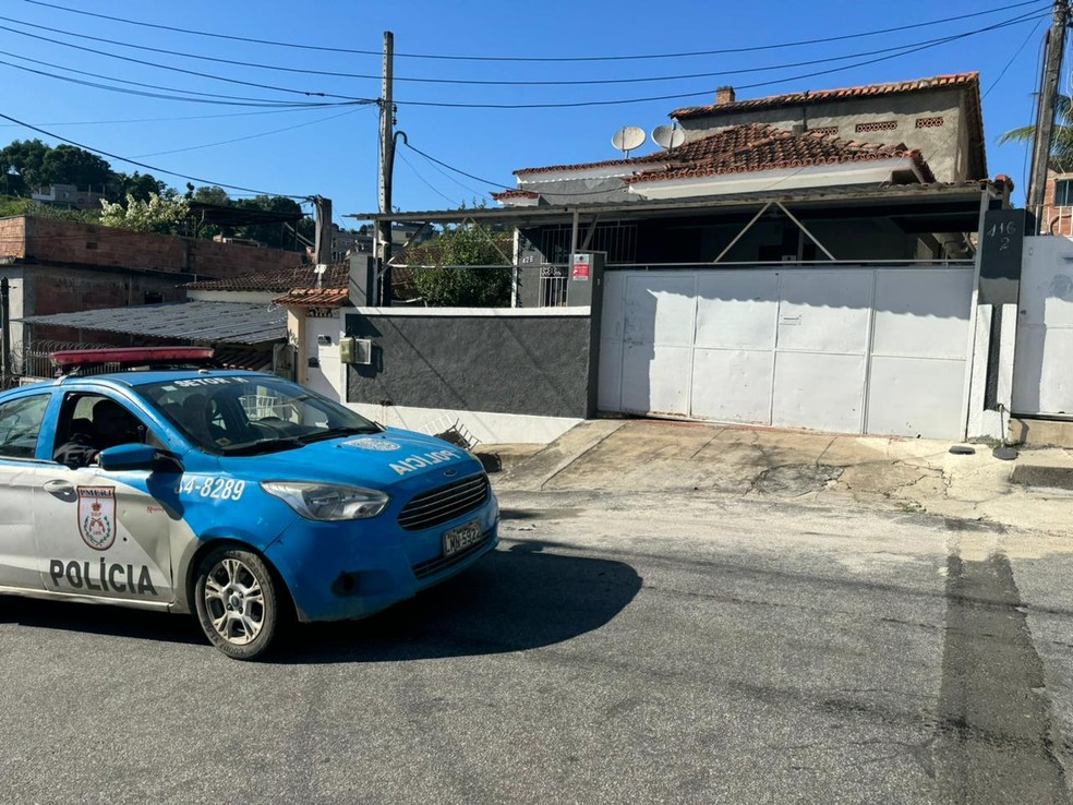 Cici Maldonado foi morto na porta de casa, em São Gonçalo — Foto: Rafael Nascimento/g1