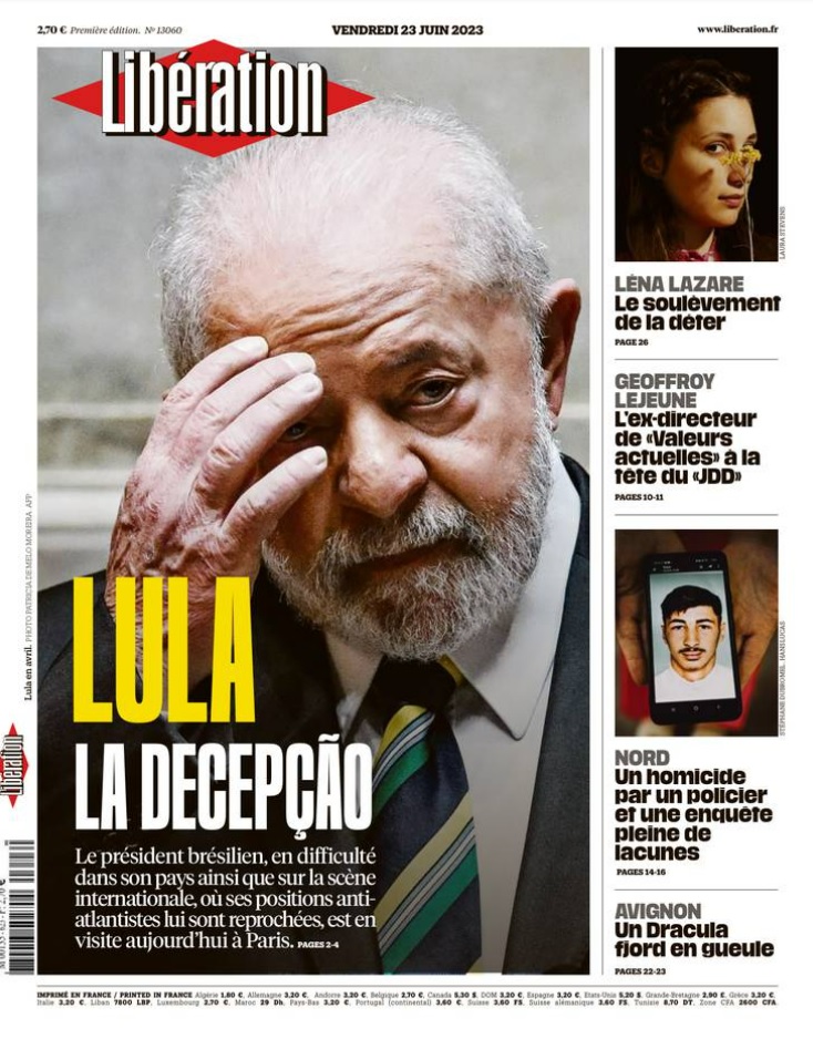 Lula decepção