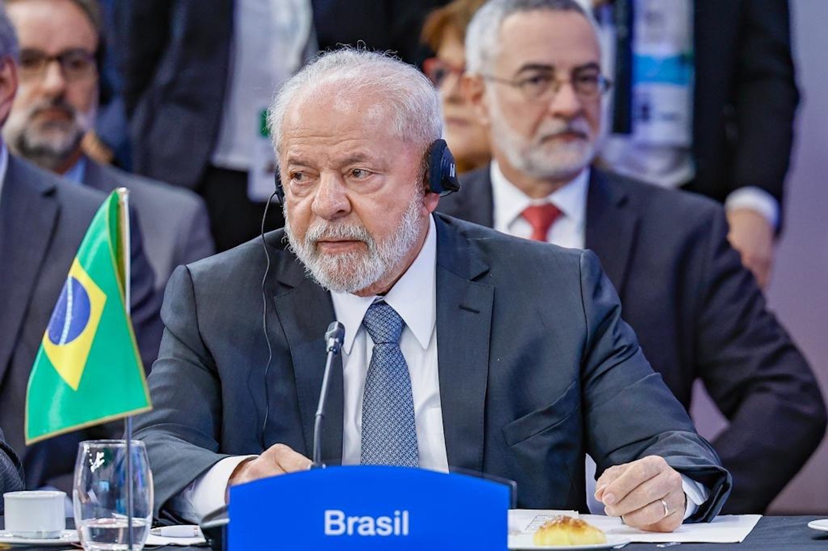 O presidente Luiz Inácio Lula da Silva discursou durante a Cúpula do Mercosul nesta 3ª feira (4.jul.2023) | Divulgação/Planalto - 4.jul.2023