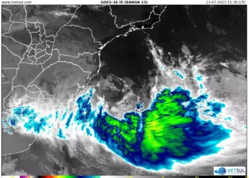 Imagem/MetSul Meteorologia | Reprodução