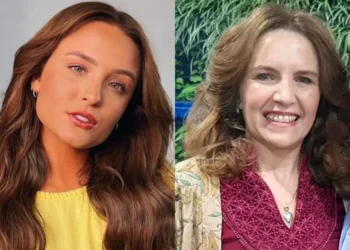 Larissa Manoela e a mãe Silvana Taques Santos (Reprodução/Montagem Metrópoles).