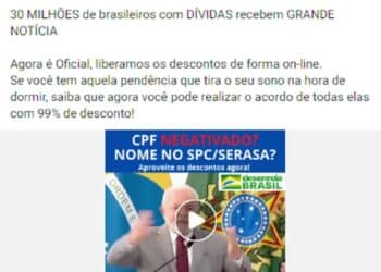 Desenrola Brasil: golpistas promovem links falsos do programa na web para pegar dados e dinheiro/O Globo.