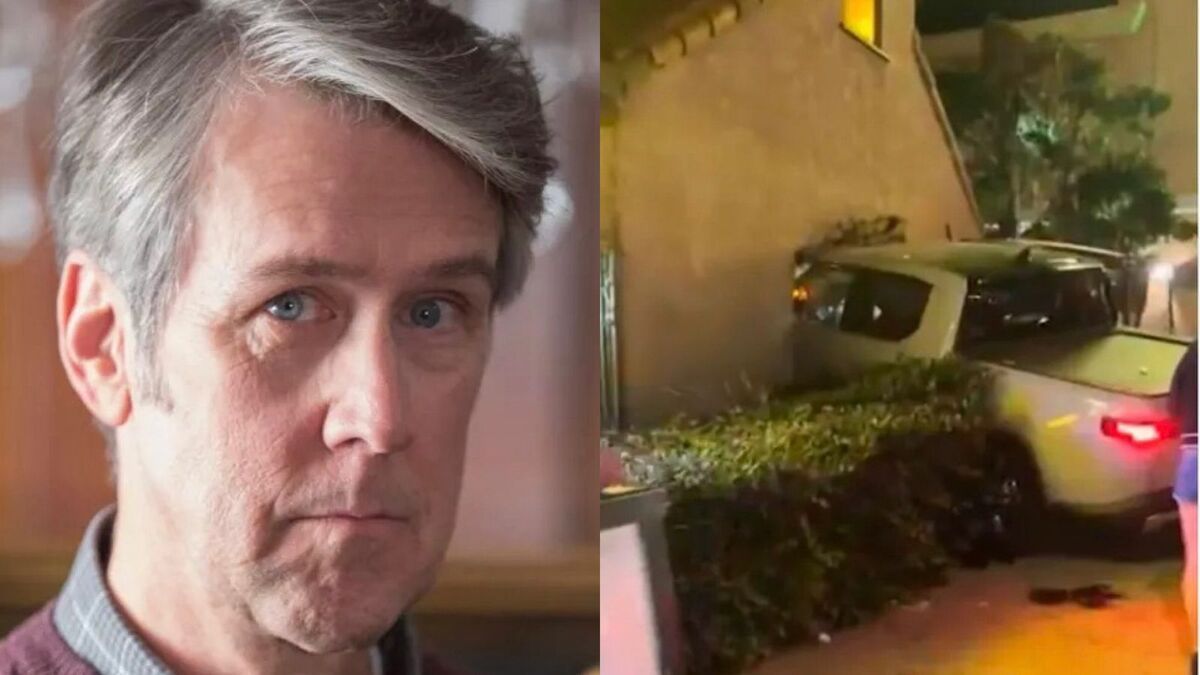 Alan Ruck entrou com carro em pizzaria depois de bater em dois carros