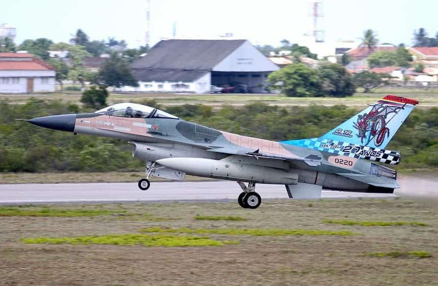 Caça F-16 Fighting Falcon da Venezuela