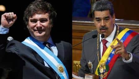 Enfrentamiento: Maduro llama “loca” y “criminal” a Miley, acusándola de robar un avión