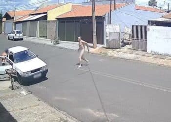 Foto: Reprodução/Câmera de segurança