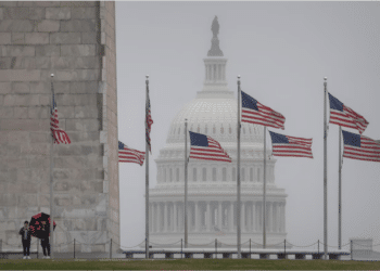 Monumento de Washington. Foto: AP Photo/Mark Schiefelbein