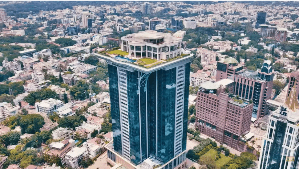 A businessman built a mansion worth R$100 million on top of a skyscraper, but he won't be able to live in it;  Understand why