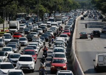 Trânsito em São Paulo é o pior do Brasil. Foto: Fernando Frazão/Agência Brasil