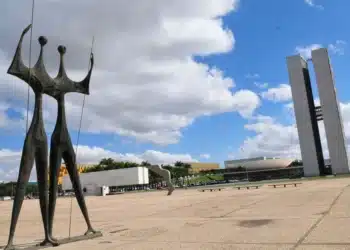 Praça dos Três Poderes, em Brasília, com vista para o Congresso Nacional. Foto: Tony Winston/Agência Brasília/Divulgação