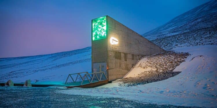 Foto: Svalbard Global Seed Vault