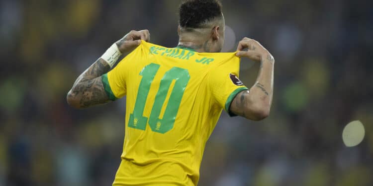 Brasil x Chile no Maracanã pelas Eliminatórias da Copa do Mundo 2022. Neymar. (Foto: Lucas Figueiredo/CBF)