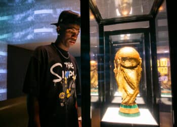 Vini Jr. visita Museu Seleção Brasileira. Fotos: Alex Ramos/CBF