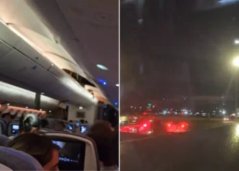 Avião pousa em Natal