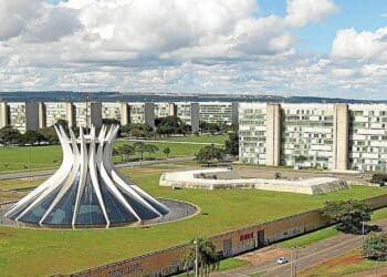 Esplanada dos Ministérios, em Brasilia (Brasil). Foto: Efe