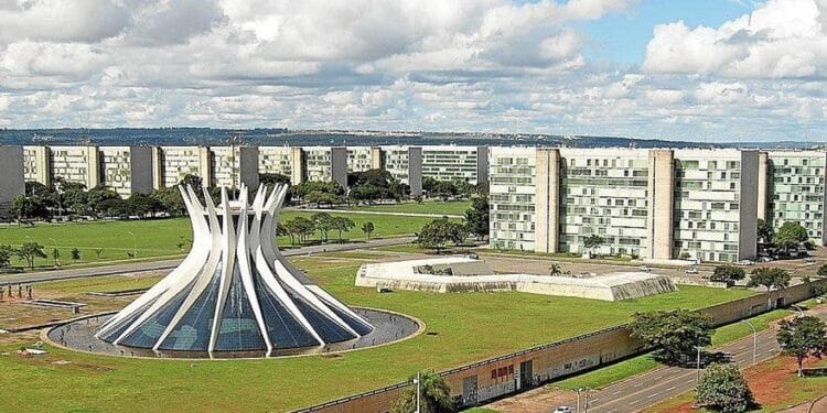 Esplanada dos Ministérios, em Brasilia (Brasil). Foto: Efe