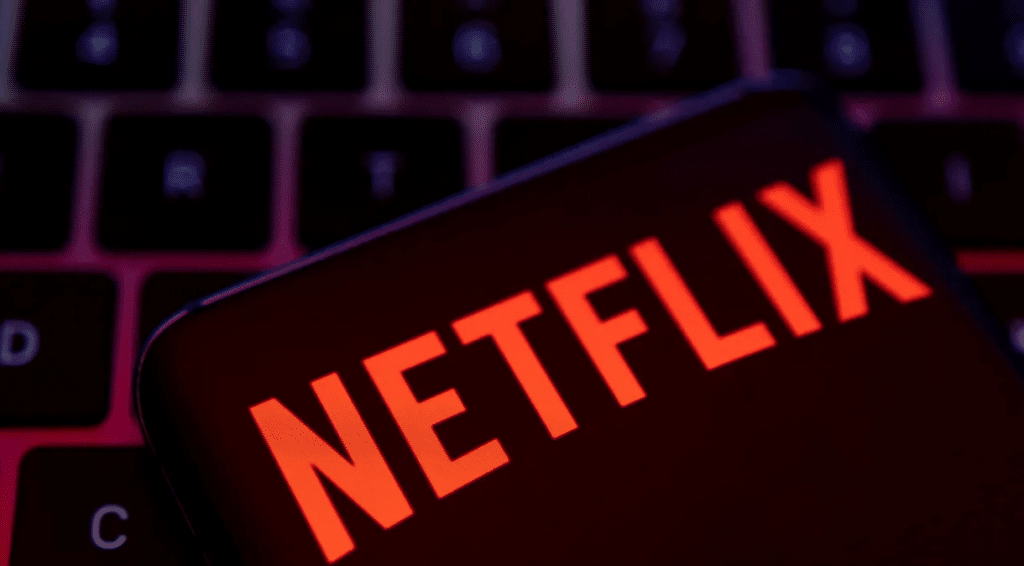 Ilustração com logo do Netflix/19/04/2022REUTERS/Dado Ruvic