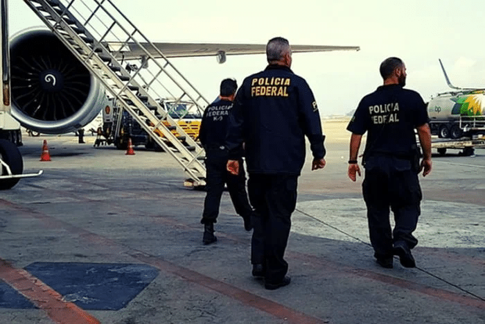 “Dama do Tráfico” é presa durante operação da PF em aeroporto/PF/Dovulgação