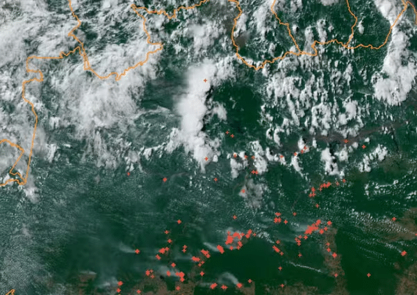 EM CHAMAS: Inpe revela aumento alarmante de queimadas no Amazonas em apenas uma semana; VEJA NÚMEROS