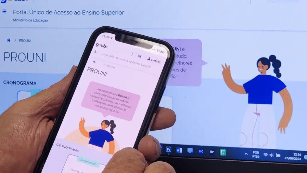 Prouni: inscrições para o 2º semestre começam hoje (23); veja como se cadastrar