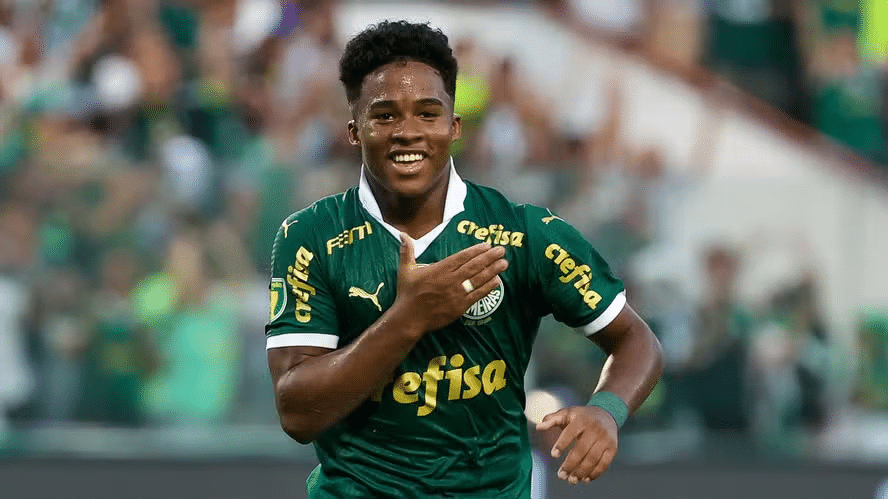 Após saída do Palmeiras, Endrick irá estrear como titular no Real Madrid