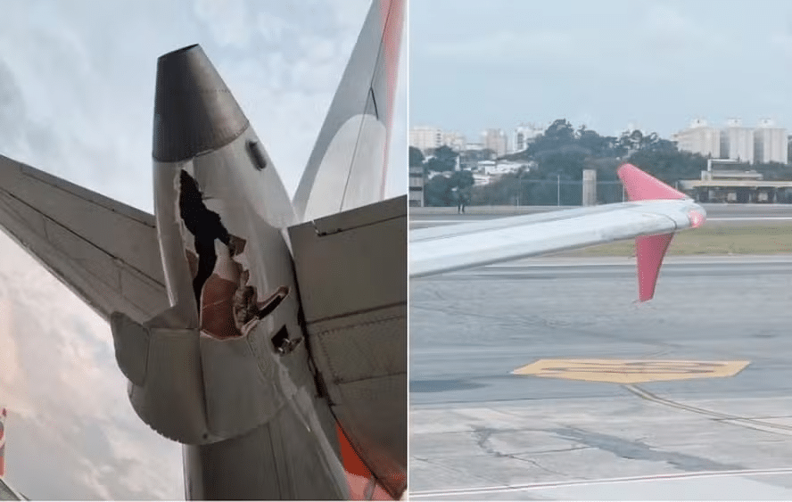 Voos são cancelados em Congonhas após colisão entre aviões; VEJA VÍDEO