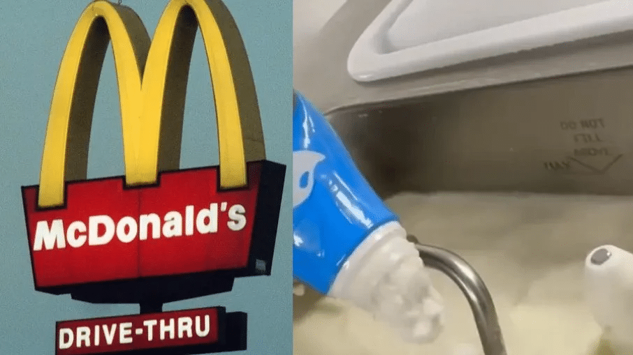 Funcionário do McDonald's usa leite supostamente vencido em milkshake e imagens viralizam; VEJA VÍDEO