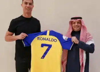 No dia 3 de janeiro, Cristiano Ronaldo se apresentou no Al-Nassr. - Foto: Divulgação / AlNassr