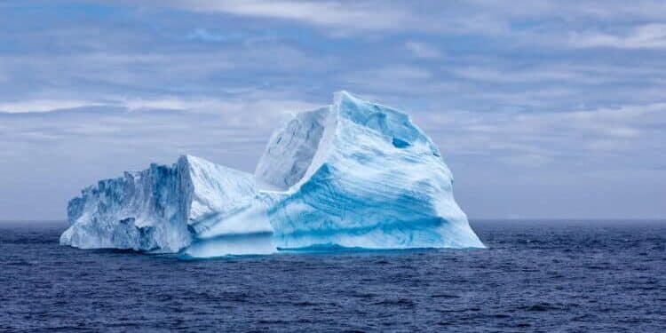 A huge iceberg adrift with a shape reminding the Sphinx of Egypt
Taken in the Trinity Peninsula, december 27 2011.