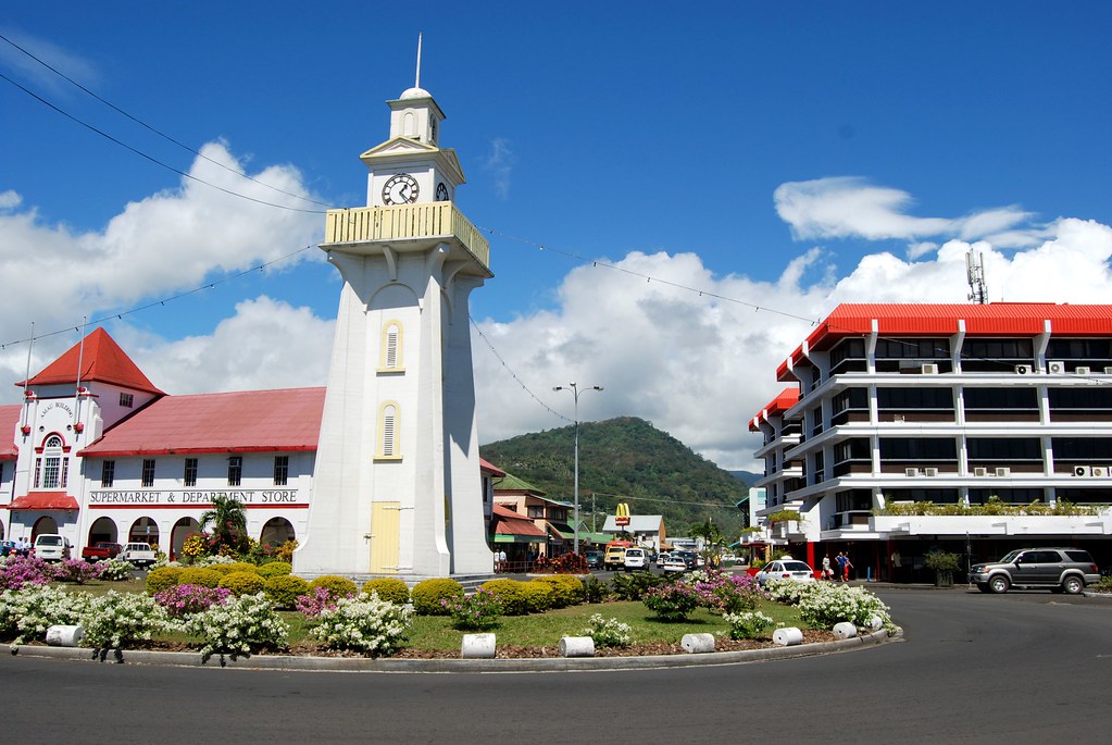 Samoa é um país insular na Oceania. - Foto: Picasa 2.7