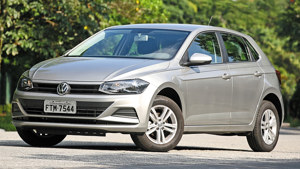 3. O Volkswagen Polo 1.0 alcançou o terceiro lugar com um consumo energético de 1,47 MJ/km, destacando-se por sua eficiência em economia de combustível. - Foto: Roberto Assunção