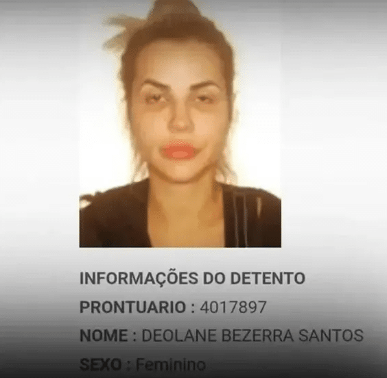 Irreconhecível: foto de Deolane na prisão é divulgada; veja o antes e depois