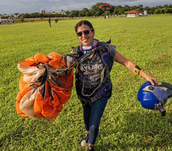 Tragédia: paraquedista morre após grave acidente em salto