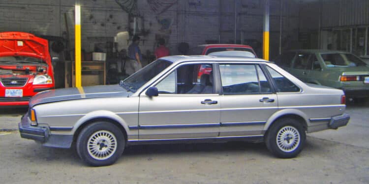 VW Santana Quantum 1989 - Créditos: Wikimedia Commons