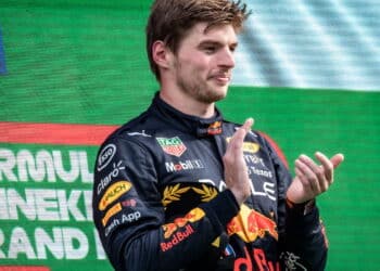 Zandvoort, Holland. 1-4 September 2022. F1 World Championship, Dutch Grand Prix. Race day. #1, Max VERSTAPPEN, NDL, Oracle Red Bull Racing RB18 Honda, race winner, celebrating on the podium.