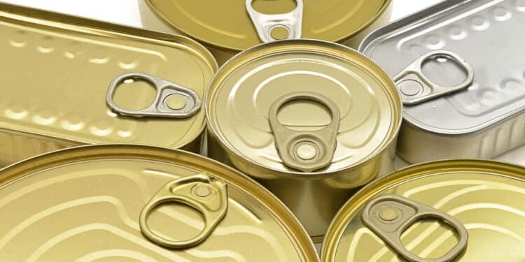 Imagem de latas de alimentos - Créditos: depositphotos.com / neftali77