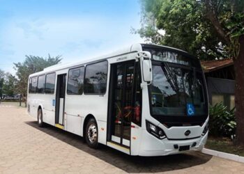 ônibus elétricos BYD - Créditos: BYD