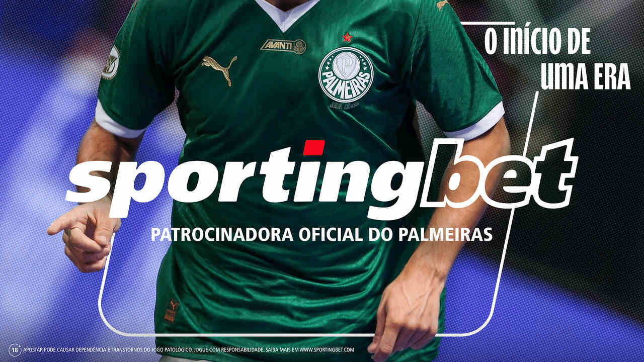 Palmeiras foi um dos clubes que trocou a Crefisa por uma casa de aposta como patrocinio máster