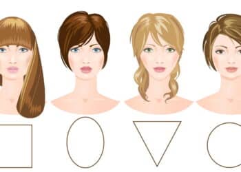 Imagem ilustrativa dos tipos de cabelo ideal para cada rosto - Créditos: depositphotos.com / Olesssia