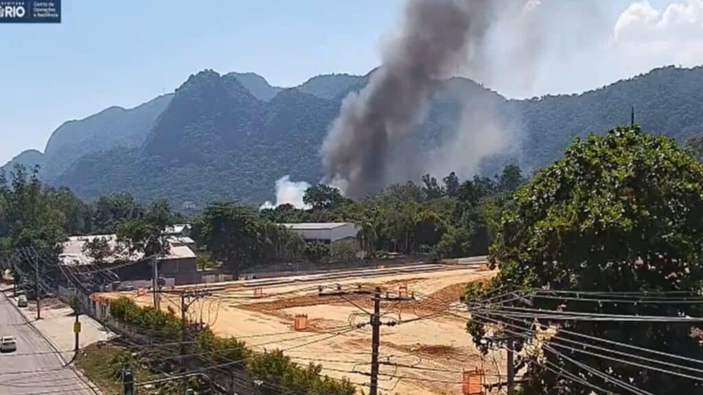 Incêndio de grandes proporções atinge o Projac da Globo