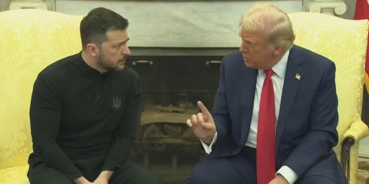 Discussão acalorada entre Trump e Zelensky agita o Salão Oval da Casa Branca; veja