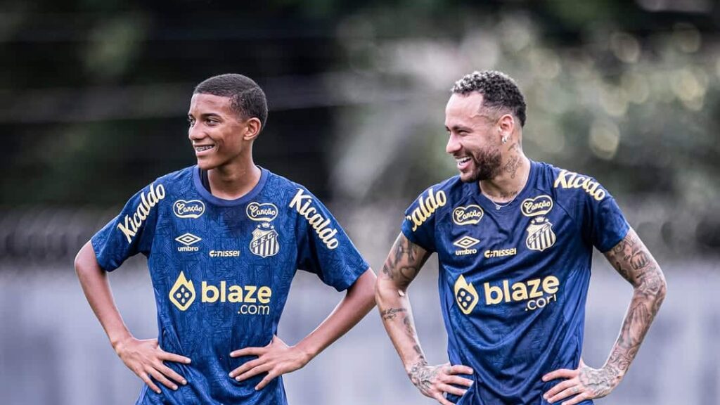 Treino do Santos após chegada de Neymar - Foto: Instagram / @RaulBaretta_Photo / Santos FC