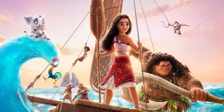 Conheça os surpreendentes novos personagens de Moana 2