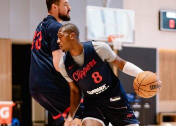 Treino dos LA Clippers - Foto: Instagram/@laclippers