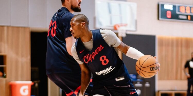 Treino dos LA Clippers - Foto: Instagram/@laclippers